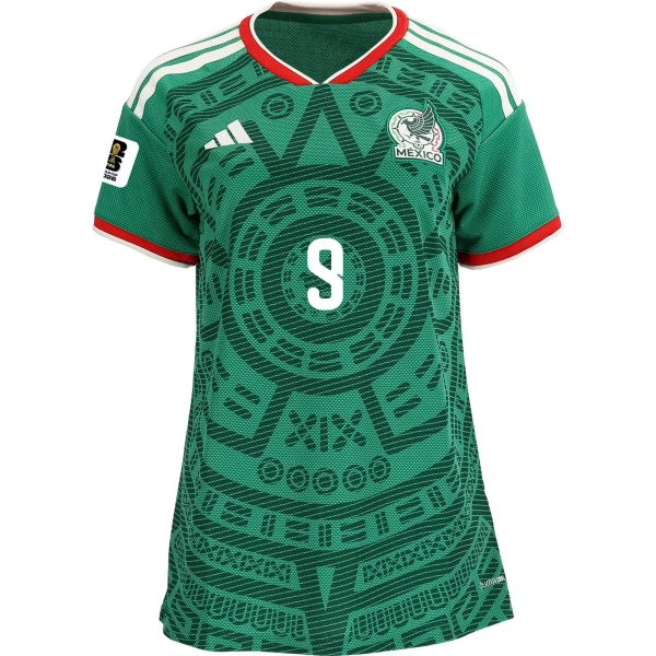 Raúl Jiménez Mexico 2026/27 Adidas Women’s Authentic Home Jersey