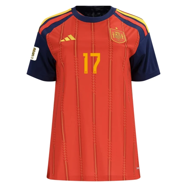 Nico Williams Spain 2026/27 Adidas Women’s Home Jersey