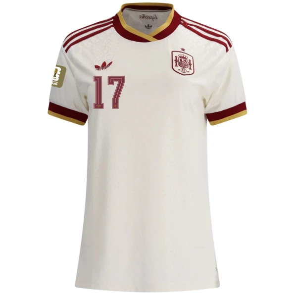 Nico Williams Spain 2026/27 Adidas Women’s Away Jersey
