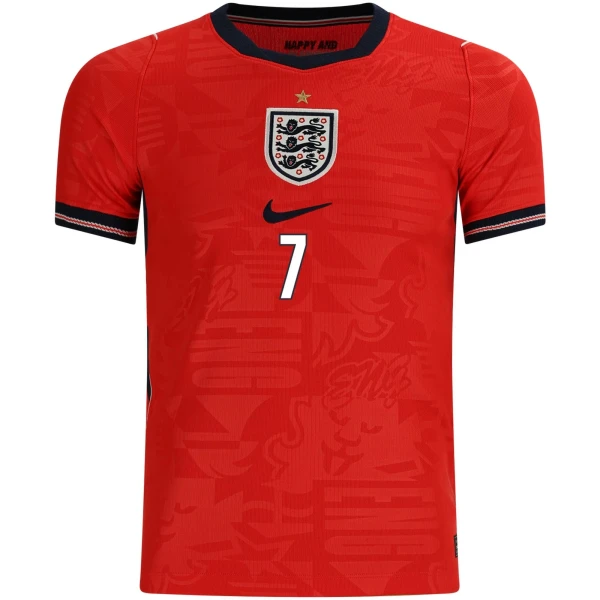 Bukayo Saka England 2026/27 Nike Youth Authentic Away Jersey
