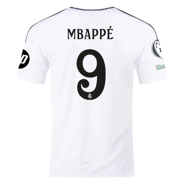 Kylian Mbappe Real Madrid 2024/25 Adidas Home Jersey
