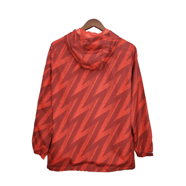 Manchester United Windbreaker Jacket – Red/Black